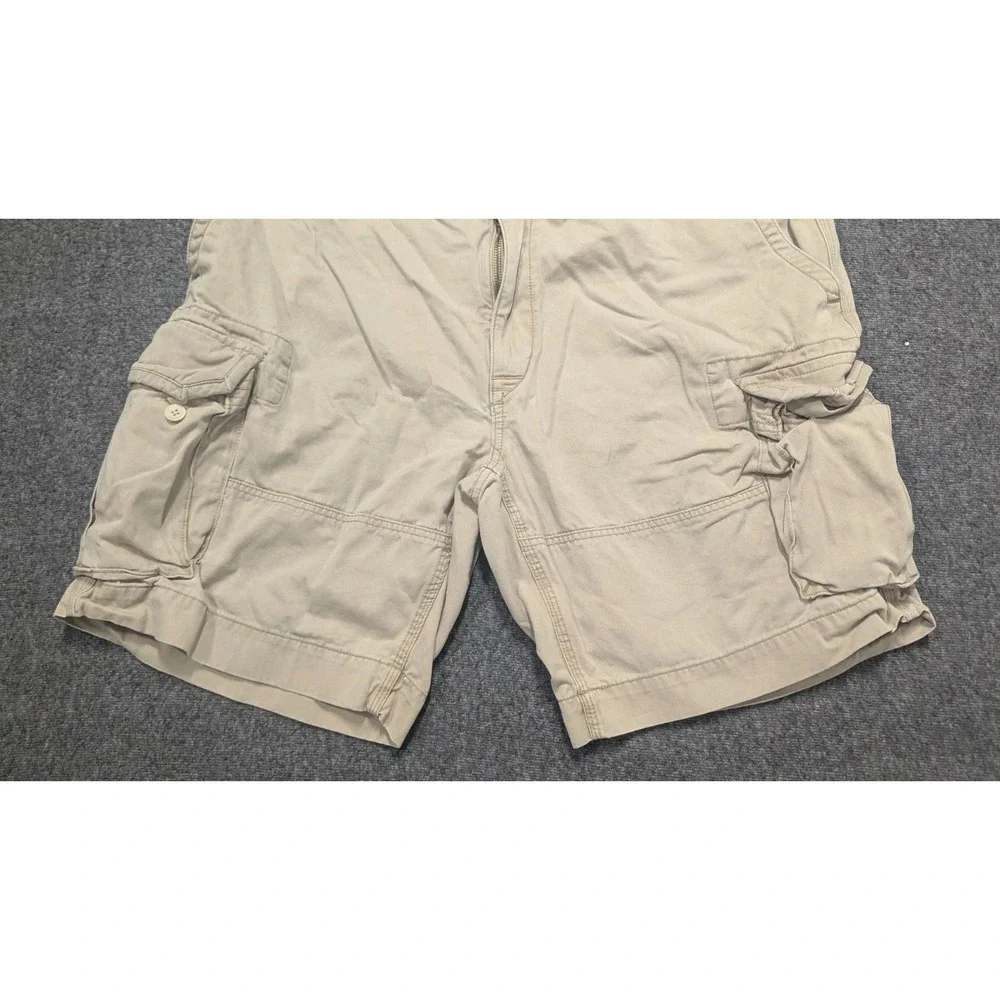 Polo Ralph Lauren Shorts Men's Khaki Tan 42 Cargo Chinos Old Money Dad Granola